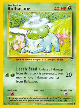 Bulbasaur (68/110) [Legendary Collection] - Common