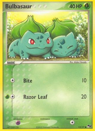 Bulbasaur (012/17) [POP Series 2] - Common