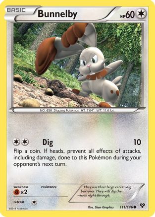 Bunnelby (111/146) [XY Base Set] - Common