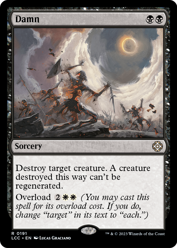 Damn (LCC-191) [The Lost Caverns of Ixalan Commander]