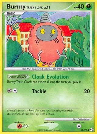 Burmy Trash Cloak (058/99) [Arceus] - Common