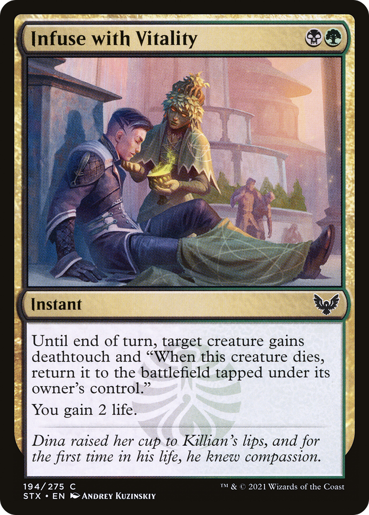 Infuse with Vitality (STX-194) [Strixhaven: School of Mages] Foil