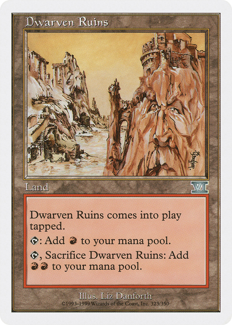 Dwarven Ruins (6ED-323) [Classic Sixth Edition]