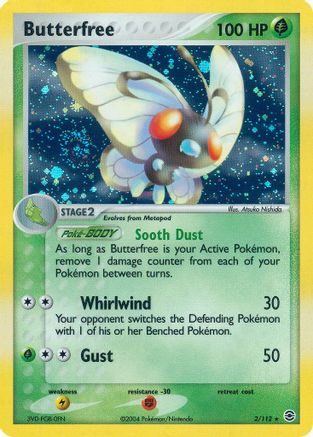 Butterfree (2/112) [FireRed & LeafGreen] - Holo Rare