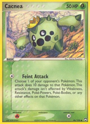 Cacnea (46/108) [Power Keepers] Reverse Holofoil - Common