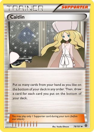 Caitlin (78/101) [Plasma Blast] Reverse Holofoil - Uncommon