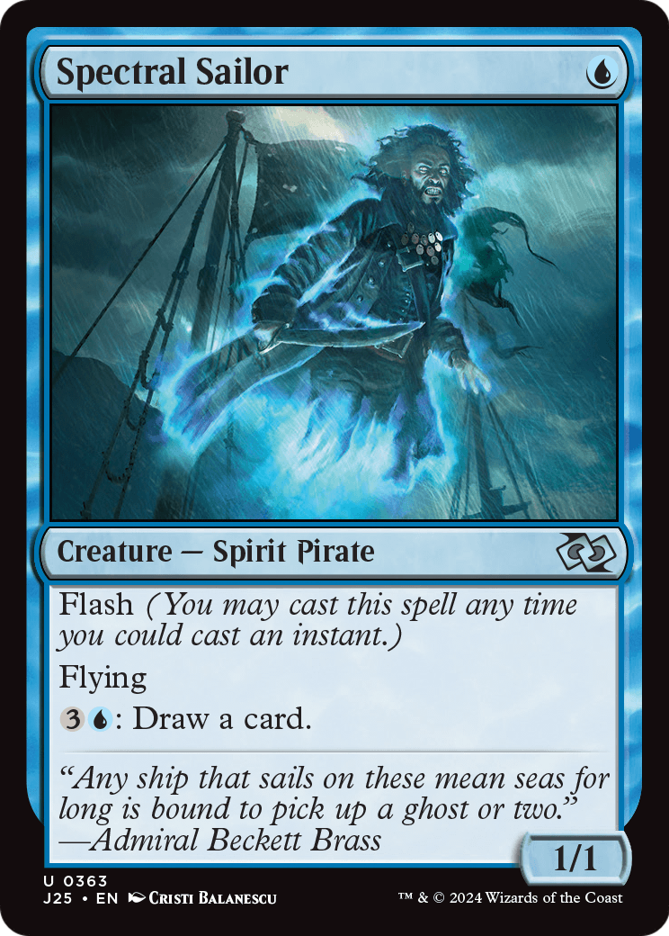 Spectral Sailor (J25-363) [Foundations Jumpstart]