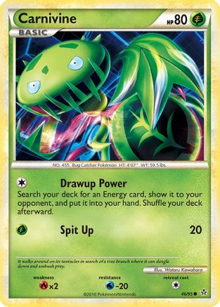 Carnivine (46/95) [Unleashed] Reverse Holofoil - Common