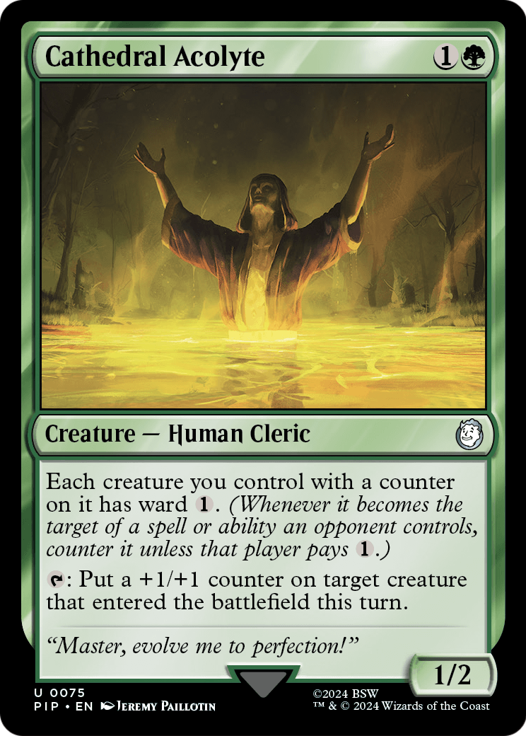 Cathedral Acolyte (PIP-075) [Fallout] Foil