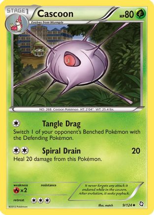 Cascoon (9/124) [Dragons Exalted] Reverse Holofoil - Uncommon