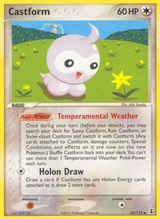 Castform (034/113) [Delta Species] - Uncommon