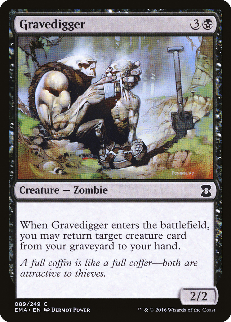 Gravedigger (EMA-089) [Eternal Masters] Foil