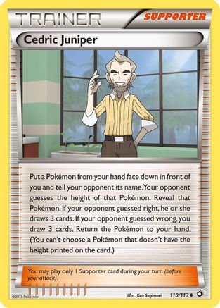 Cedric Juniper (110/113) [Legendary Treasures] - Uncommon