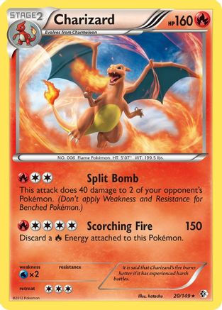 Charizard (20/149) [Boundaries Crossed] Holofoil - Holo Rare