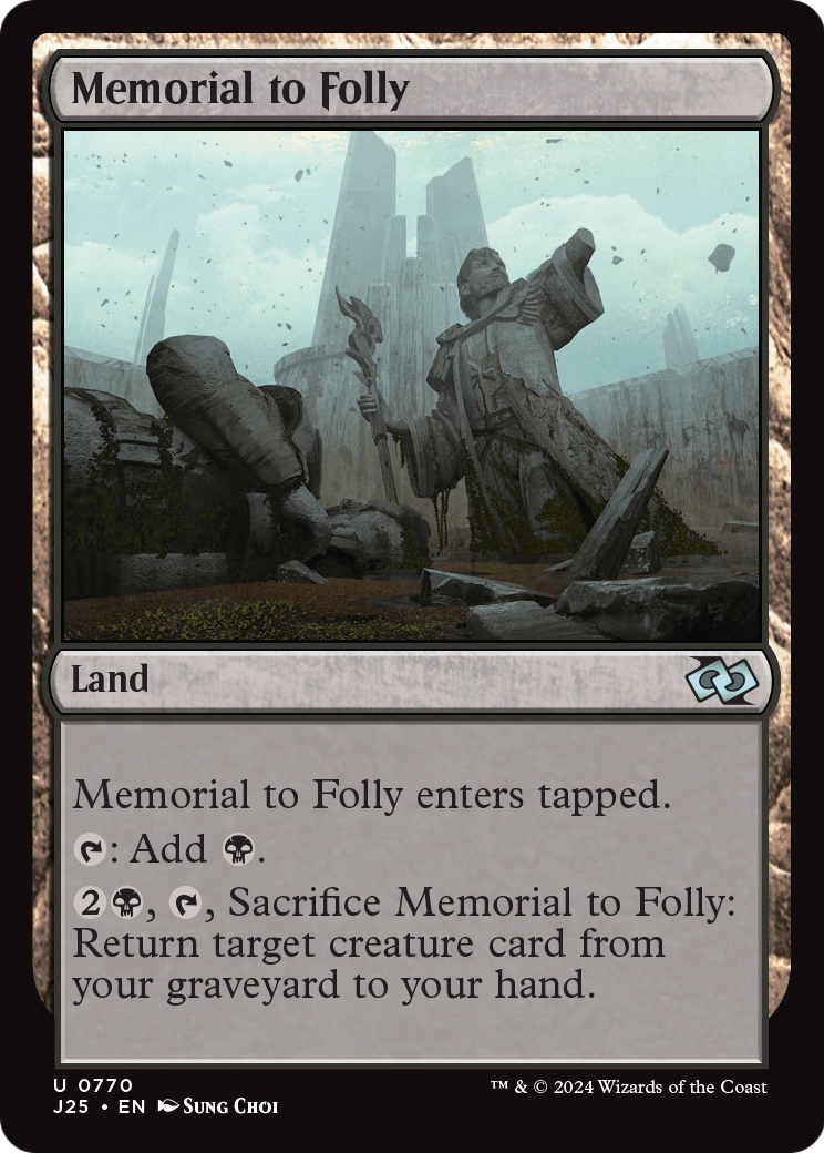 Memorial to Folly (J25-770) [Foundations Jumpstart]