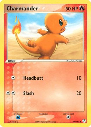 Charmander (058/112) [FireRed & LeafGreen] - Common