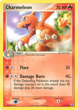 Charmeleon (031/112) [FireRed & LeafGreen] - Uncommon