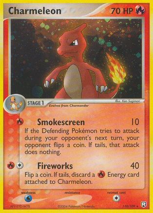 Charmeleon (110/109) [Team Rocket Returns] Holofoil - Secret Rare
