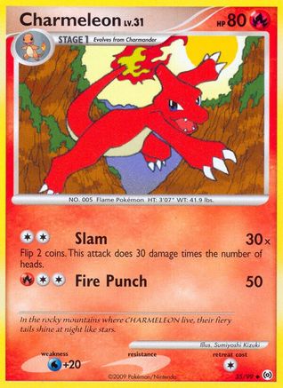 Charmeleon (035/99) [Arceus] - Uncommon