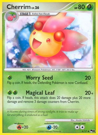 Cherrim (6/17) [POP Series 8] - Uncommon