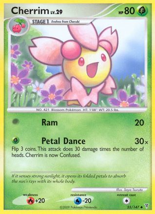 Cherrim (55/147) [Supreme Victors] Reverse Holofoil - Uncommon