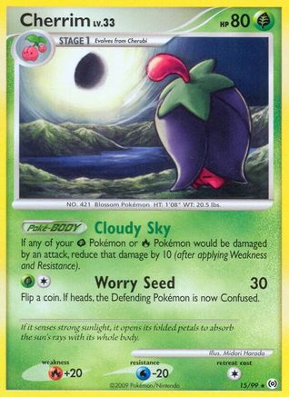 Cherrim (015/99) [Arceus] Reverse Holofoil - Rare