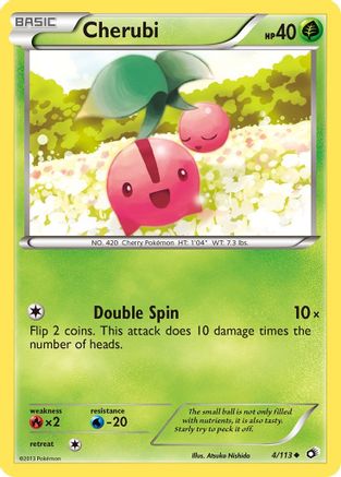 Cherubi (4/113) [Legendary Treasures] Reverse Holofoil - Uncommon