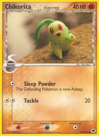Chikorita (Delta Species) (044/101) [Dragon Frontiers] - Common