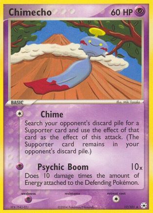 Chimecho (17/101) [Hidden Legends] - Rare