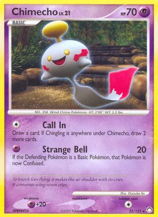 Chimecho (22/123) [Mysterious Treasures] - Rare