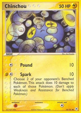Chinchou (56/101) [Hidden Legends] - Common
