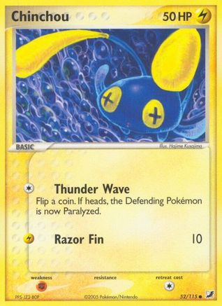 Chinchou (52/115) [Unseen Forces] - Common