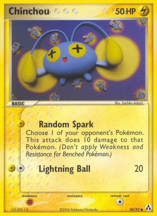 Chinchou (050/92) [Legend Maker] - Common