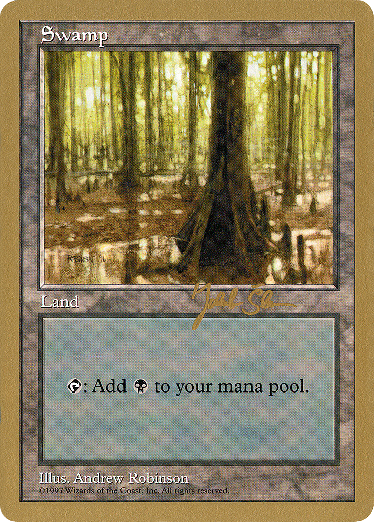 Swamp (443) - 1997 Jakub Slemr (5ED) [World Championship Decks 1997]