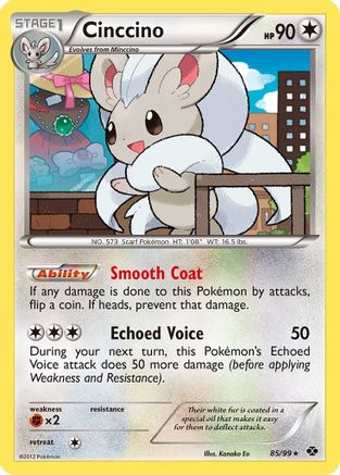 Cinccino (085/99) [Next Destinies] Holofoil - Holo Rare