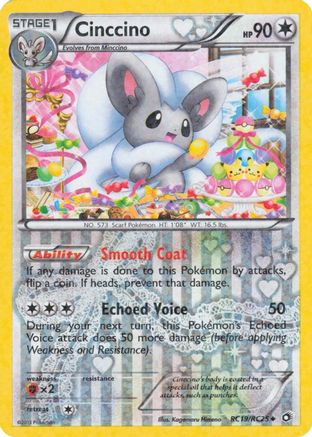 Cinccino (RC19/113) [Legendary Treasures Radiant Collection] Holofoil - Uncommon