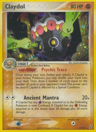 Claydol (5/107) [Deoxys] - Holo Rare