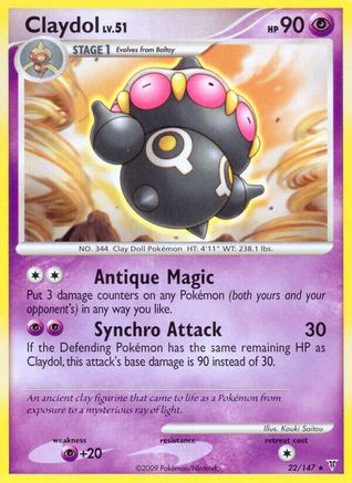 Claydol (22/147) [Supreme Victors] - Rare