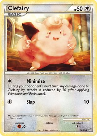 Clefairy (054/95) [Call of Legends] - Common