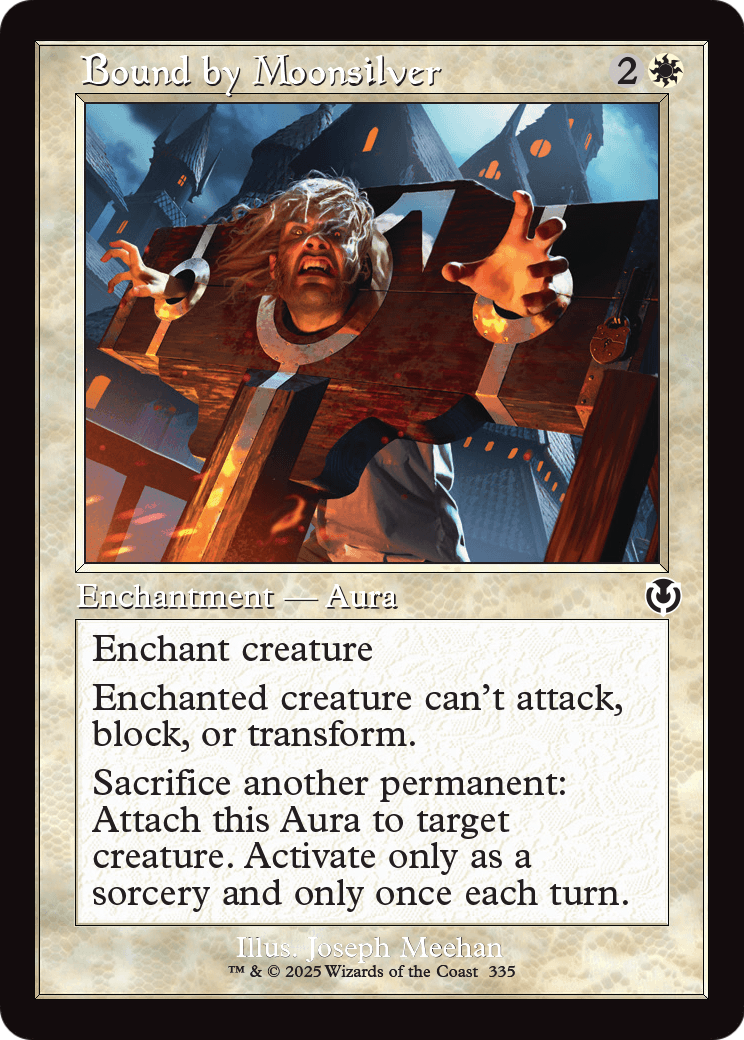 Bound by Moonsilver (Retro Frame) (INR-335) [Innistrad Remastered] Foil