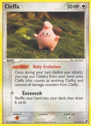 Cleffa (21/115) [Unseen Forces] - Rare