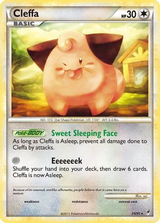 Cleffa (24/95) [Call of Legends] Reverse Holofoil - Rare