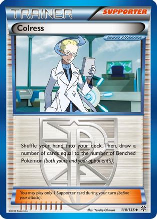 Colress (Team Plasma) (118/135) [Plasma Storm] - Uncommon