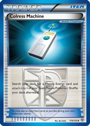 Colress Machine (Team Plasma) (119/135) [Plasma Storm] Reverse Holofoil - Uncommon