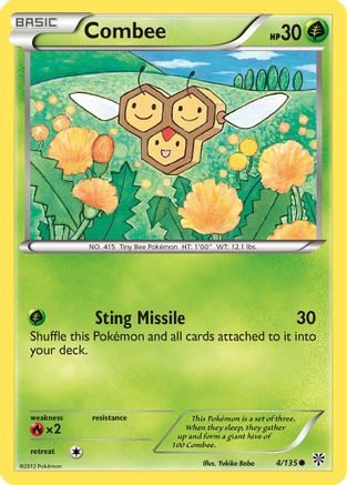 Combee (4/135) [Plasma Storm] Reverse Holofoil - Common
