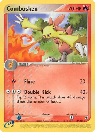 Combusken (027/109) [Ruby and Sapphire] - Uncommon