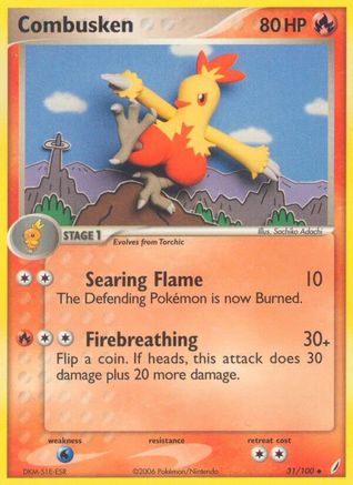 Combusken (31/100) [Crystal Guardians] - Uncommon