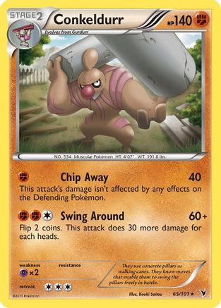 Conkeldurr (65/101) [Noble Victories] - Rare