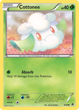Cottonee (9/98) [Emerging Powers] - Common