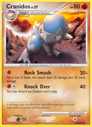 Cranidos (46/127) [Platinum] - Uncommon